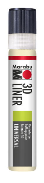 Marabu 3D Liner 622 25Ml Pastel Sarı