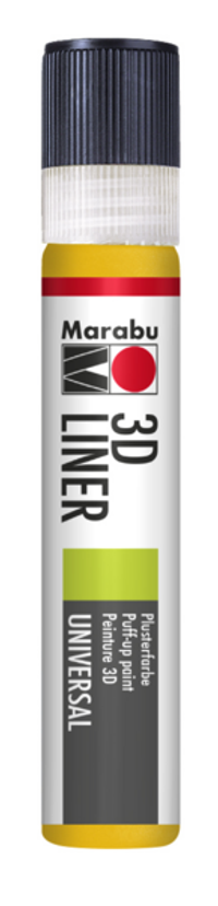 Marabu 3D Liner 621 25Ml Medium Sarı