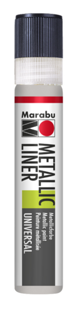 Marabu Metallic Liner 782 25Ml Gümüş