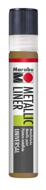 Marabu Metallic Liner 746 25Ml Kahverengi