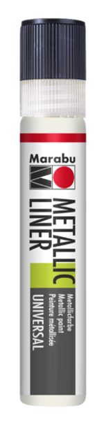 Marabu Metallic Liner 77025Ml Beyaz