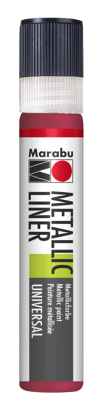 Marabu Metallic Liner 732 25Ml Kırmızı