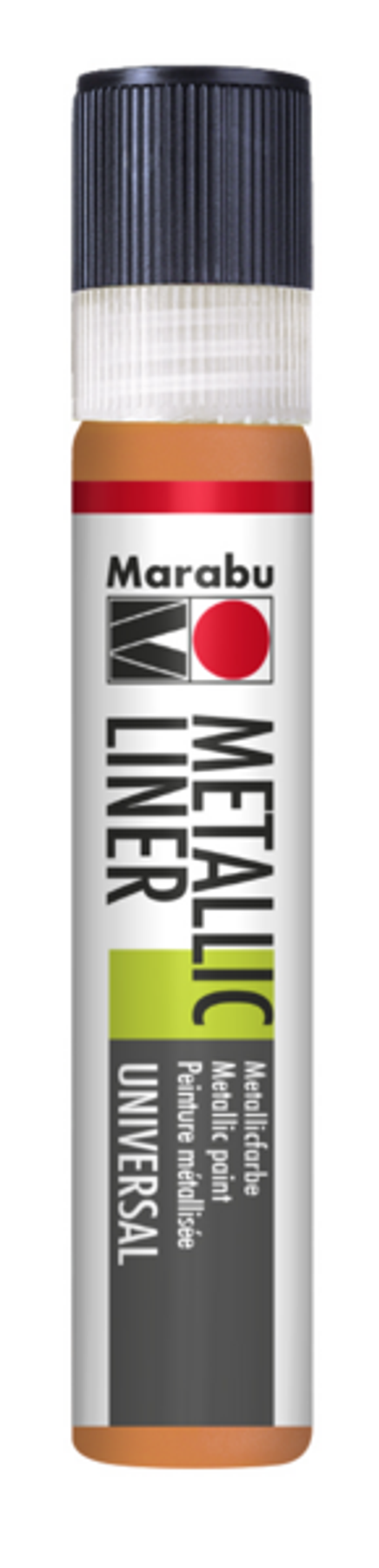 Marabu Metallic Liner 713 25Ml Orange