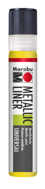 Marabu Metallic Liner 719 25Ml Sarı