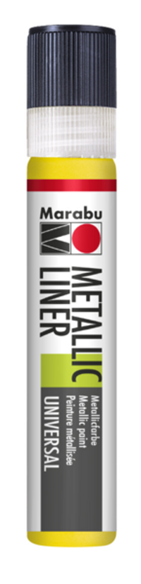 Marabu Metallic Liner 719 25Ml Sarı