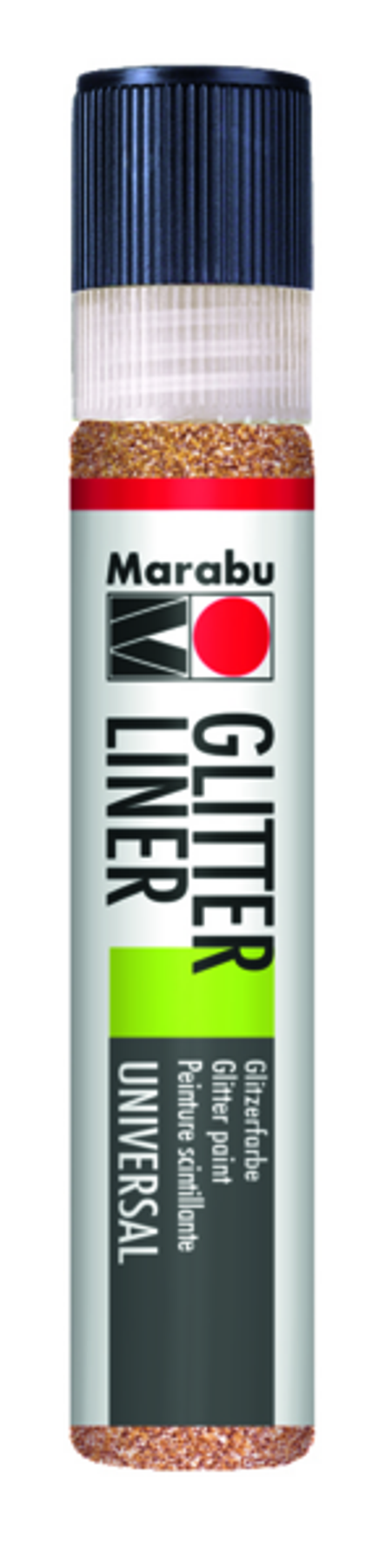 Marabu Glıtter Lıner 586 Altın Kırmızı