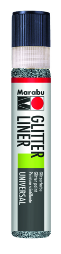 Marabu Glıtter Lıner 579 Graphite