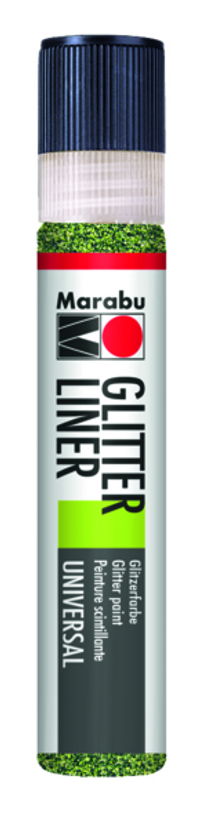 Marabu Glıtter Lıner 565 Olive