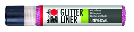 Marabu Glıtter Lıner 533 Rosa