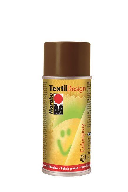 Marabu Textil Design 045,150Ml Koyu Kahve
