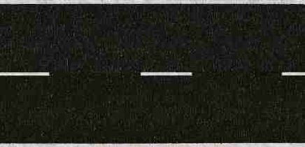 Noch Asfaltlı Yol 48 Mm En 2 Esnek Rulo 1 Mm Siyah