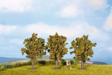 Noch Elma Ağaçları H:8 Cm 3 Adet