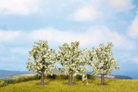 Noch Meyve Ağaçları Beyaz H:8 Cm 3 Adet 