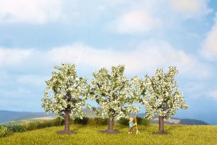 Noch Meyve Ağaçları Beyaz H:8 Cm 3 Adet 