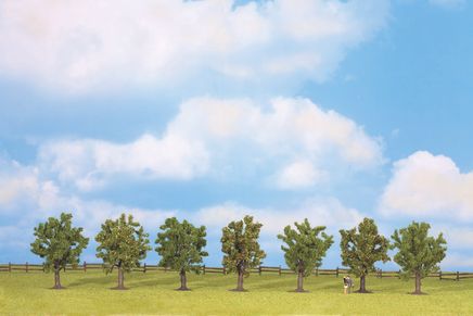 Noch Meyve Ağaçları Yeşil H:8 Cm 7 Ad