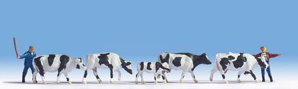 Çoban Ve İnekler 2 Figür+5 İnek