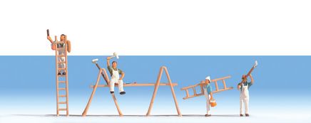 Ressamlar+4 Figür+Aksesuarlar