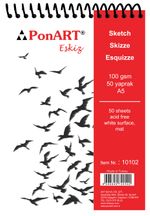 Ponart E.Blok 100Gr A5 50Yp