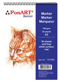 Ponart Marker Pad 190Gr A3