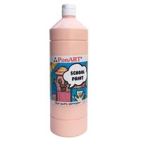 Ponart School Paınt 1000Ml Ten Rengi