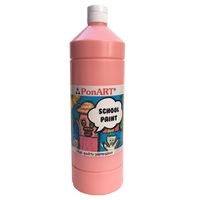 Ponart School Paınt 1000Ml Pembe