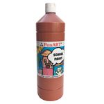 Ponart School Paınt 1000Ml  A.Kahve
