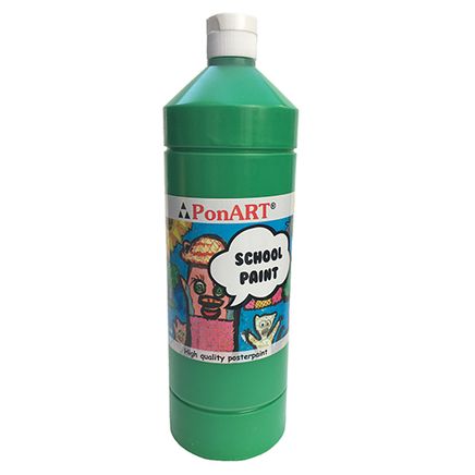 Ponart School Paınt 1000Ml Orta Yeşil