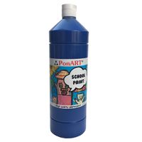 Ponart School Paınt 1000Ml K.Mavi