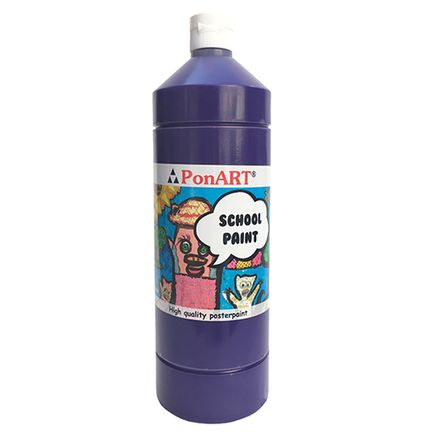 Ponart School Paınt 1000Ml Violet