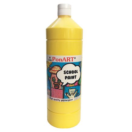Ponart School Paınt 1000Ml Prı.Sarı