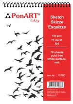 Ponart Eskiz Blok 100Gr A4 70Yap