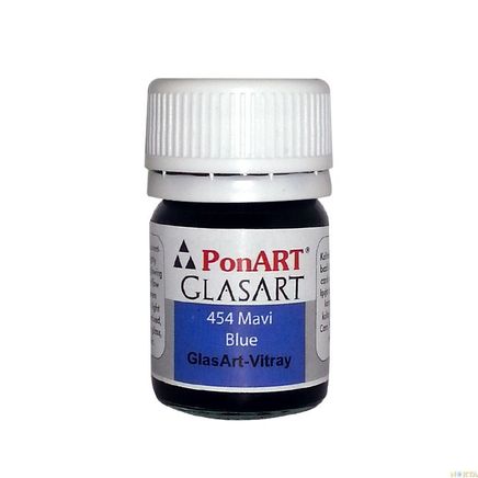 Ponart Glassart 20 Ml Vitray Mavi