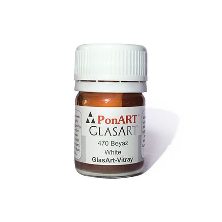 Ponart Glass Art 20 Ml Beyaz