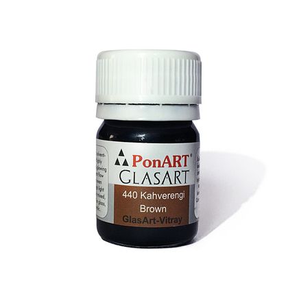 Ponart Glass Art 20 Ml Kahverengi