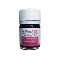Ponart Glass Art 20 Ml Carmine Kırmızı 