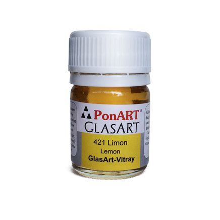 Ponart Glass Art 20 Ml Limon Sarı