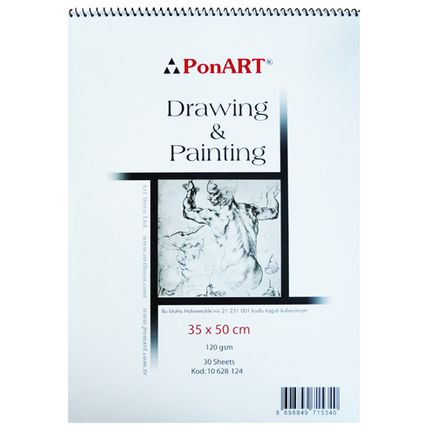 Ponart D&P Blok N.Line120G 35X50 30Y