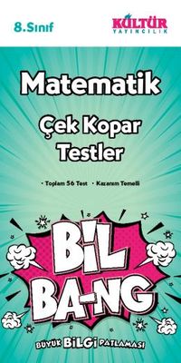 8. Sınıf Matematik Bil Bang Çek Kopar Yaprak Testler