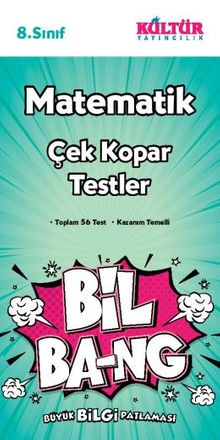 8. Sınıf Matematik Bil Bang Çek Kopar Yaprak Testler