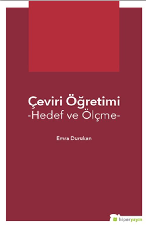 Çeviri Öğretimi & Hedef ve Ölçme