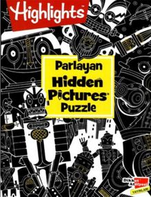 Highlights Parlayan Hidden Pictures Puzzle Dikkat Geliştirme Kitabı