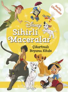 Disney Sihirli Maceralar Çıkartmalı Boyama Kitabı - Kolektif