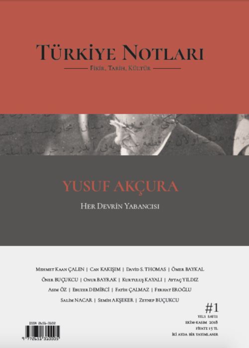 Türkiye Notları Dergisi Sayı 1