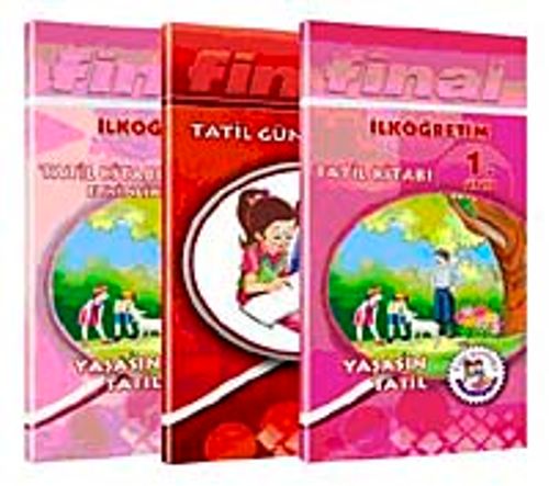 İlköğretim 1. Sınıf Tatil Kitabı (3 Kitap)