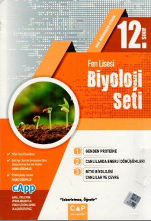 12. Sınıf Fen Lisesi Biyoloji Seti