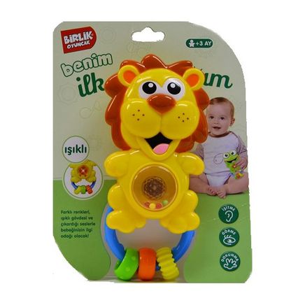 Sesli Pilli Aslan Çıngırak (3661B-W)