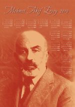 2019 Takvimli Poster - Yazarlar - Mehmet Akif Ersoy