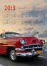 2019 Takvimli Poster - Arabalar Chewrolete