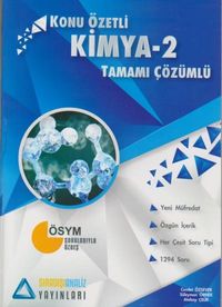 Kimya 2 Konu Özetli Tamamı Çözümlü Soru Bankası 