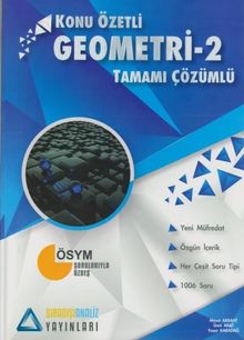 Geometri 2 Konu Özetli Tamamı Çözümlü Soru Bankası 